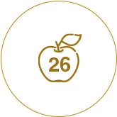 PATENTED 26 TYPES <br>FRUITS & VEGETABLES